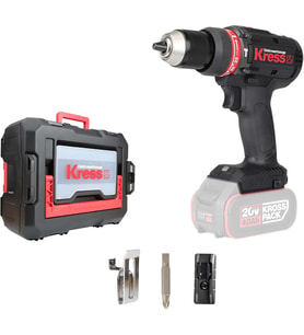 Kress Kuc31.91 20Volt Kömürsüz Profesyonel Şarjlı Darbeli Matkap (Akü Dahil Değildir) (Çok Renkli)
