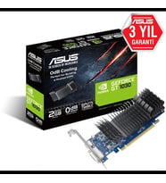 Asus Gt1030-sl-2g-brk, 2gb, Gddr5, 64bit, 1xdvı, 1xhdmı, Gamıng Ekran Kartı