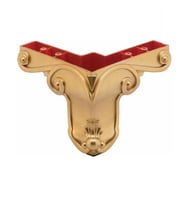 Mobilya Ayağı Plastik Aslan Altın 12cm (4 Adet)