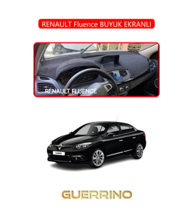 RENAULT Fluence BUYUK EKRANLITORPİDO KORUMA HALISI KIRMIZI KENAR