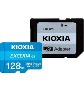 Kioxia 128GB Exceria G3 U3 V30 4K Micro Sd Hafıza Kartı