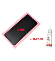 Samsung Galaxy A20S (A207F) Uyumlu Lcd Ekran Dokunmatik Servis + B-7000