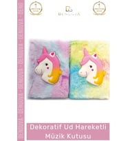 #HatıraDefteri Kabartmalı Unicorn Yumuşak Kapaklı A5 Rengarenk Şık Hediyelik Tasarımlı Peluş Hatıra