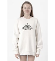 Camping Life Beyaz Kadın 2ip Sweatshirt