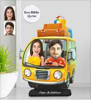 Kişiye Özel Sevgili Ahşap Eco Biblo -15
