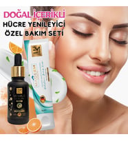 Kadın Madeem Krem / Vitamin C Serum Profesyonel Günlük Kullanım 30 Ml - 40 ml