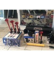 Havalı Korna Seti 3 Borulu Full set