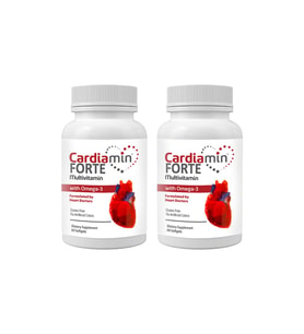 Cardiamin Forte 2 Kutu Multivitaminli Omega3Lü 60 Jel Kapsüllü Formül