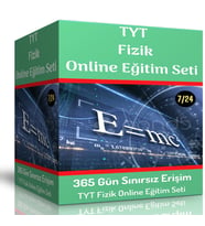 TYT Fizik Online Eğitim Seti