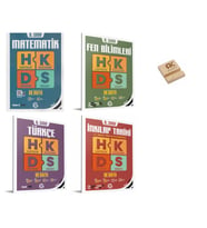Arı LGS 8. Sınıf Matematik Fen Türkçe ve İnkılap Haftalık Kazanım Denemeleri 4lü Set +Telefon Standı