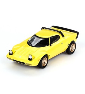 Mini GT 771 Lancia Stratos HF Stradale Giallo FLY LHD Model Araba