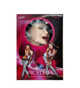 Censan Sarışın Victoria Büyük Boy Titreşimli Sesli Realistik Şişme Kadın