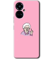 Tecno Camon 19 Pro Kılıf HD Desen Baskılı Kılıf - Bad Grandmother