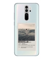 Redmi Note 8 Pro Uyumlu Interstellar Tasarımlı Şeffaf Telefon Kılıfı