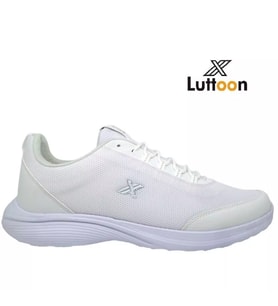 LUTTOON Sneaker Spor Ayakkabısı Konforlu Hava Alan Esnek Kaliteli Erkek Spor Ayakkabı 250 (Beyaz)