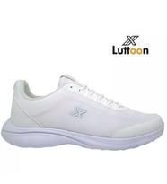 LUTTOON Sneaker Spor Ayakkabısı Konforlu Hava Alan Esnek Kaliteli Erkek Spor Ayakkabı 250 (Beyaz)