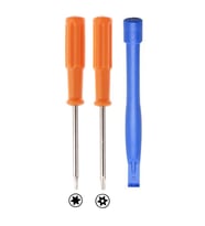 T6 T8 Tornavida Ayırıcı Set XBOX 360 XBOX One PS3 PS4 PS5 XBOX Series S/X Uyumlu Tornavida Set (Turuncu)