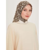 Armine 2024-2025 Sonbahar-Kış Sezonu % 100 Twill İpek Eşarp 9213D 38
