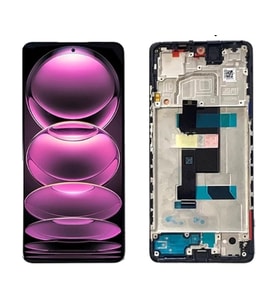 Redmi Note 12 Pro 5G Ekran Dokunmatik Çıtalı SRV (Siyah)