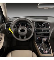 Audi Q5 2013-2016 Ön Torpido Sol Havalandırma Izgarası 8R1820901G