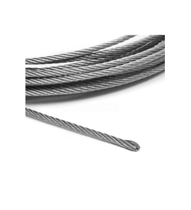 Galvaniz Çelik Halat 2 Mm 6x7 70 Metre