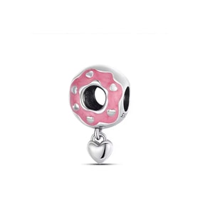 Fubena Kalp Sallantılı Donut Charm