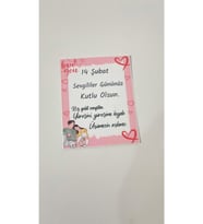 Sevgililer Günü Kartı 5x8 Cm 50 Adet