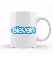 Stranger Things Eleven Twitter Logo Kupa Bardak Porselen