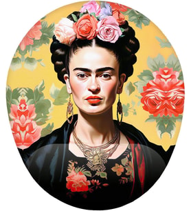 Frida Kahlo Bilek Destekli Mouse Pad