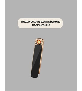 Kamp ve Dış Mekanlara Uygun Elektronik Çakmak – Güçlü Batarya, Çevre Dostu Yeni Nesil
