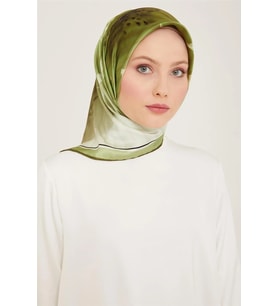 Sura İpek Eşarp  9100D (S ) (Yeşil)