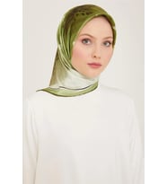 Sura İpek Eşarp  9100D (S ) (Yeşil)
