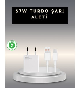 Northcity 67 Watt Turbo Type C Şarj Adaptörü - Poco X3 X4 X5 Pro Uyumlu, Hızlı ve Güvenli Şarj Çözümü