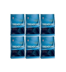 Trendline Somonlu Yetişkin Kedi Maması 1 Kg X 6 Paket