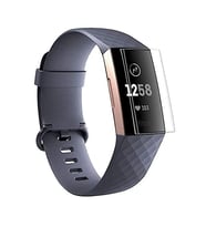 Fitbit Charge 3 Ön Darbe Emici Ekran Koruyucu Nano Cam (4 Adet)