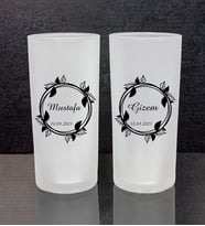 eJOYA Kişiye Özel 2'li Rakı Bardağı 111467