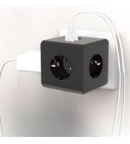 Isıya Dayanıklı Termal Akım Korumalı ve Çocuk Korumalı 3 Priz Girişli 3 USB Girişli Küp Priz (5343)