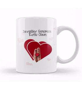Sevgililer Günü Sevgiliye Hediye 070 Kupa Bardak Porselen