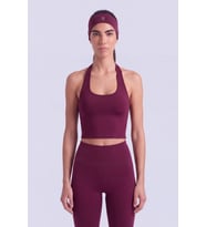 Boyundan Askılı Ellen Büstiyer Bordo