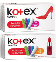 Kotex Tampon Normal - Mini 32 Li Karma Set (2PK*16)