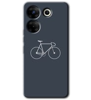 Tecno Camon 20 Pro 5G Kılıf HD Desen Baskılı Kılıf - Bike