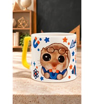 Sad Hamster Fizik Öğretmeni Baskılı Kupa - Öğretmene Hediye