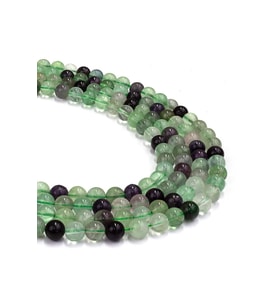 8 MM Florit Doğal Taş Dizi (Yeşil)
