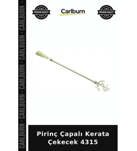 Özel Üretim Hediye Aksesuar Pirinç Çapalı Kerata Çekecek 4315