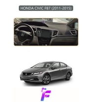 HONDA CIVIC FB7 (2011-2015) Torpido Örtüsü Güneşten Korur Kolay Montaj Tam Uyum F56