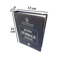 Büyük Türkçe Sözlük Tdk Uyumlu Orta Okul Plastik Kapak 544 Sayfa Renkli 1 Adet Ema 12x16 cm Türkçe Sözlük 5-6-7-8 Sınıf