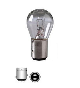 12V ARKA STOP AMPÜLÜ ÇİFT DEVRE SARI 2 adet