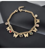 Kelebek bileklik (Rose Gold Altın)