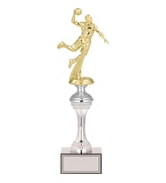 ODAK KUPA - Figürlü Kupalar - Hentbol Figürlü Kupalar FG-030 C - 34 cm
