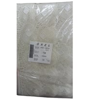 Dantel Polyester Güpür Bant Krem 15 Metre En 6 Cm On-728-kr